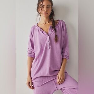 Free People Organic Cotton Pullover by Intimately FP Sz XS